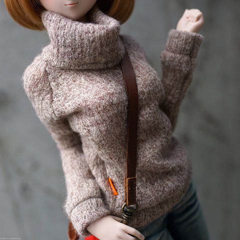 Knit Sweater (Rusty Brown)