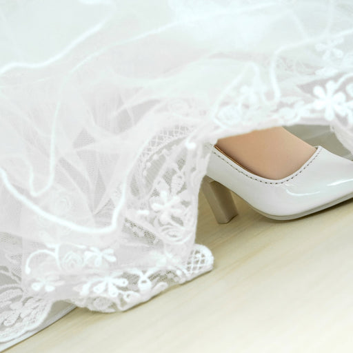 High Heel Shoes White