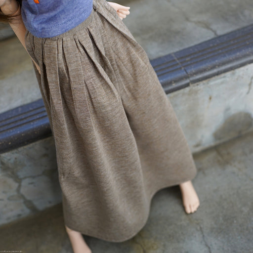 Flaire Skirt (Mocha Beige)