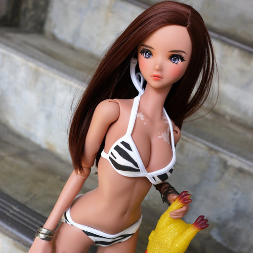 Zebra Battle Bikini & Socks Set