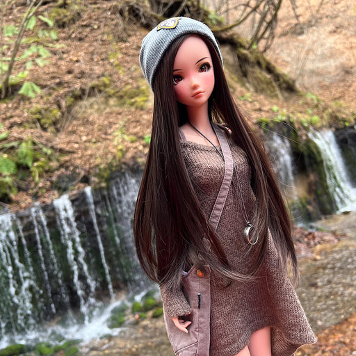 Irregular Hem Sweater (Oak Brown)