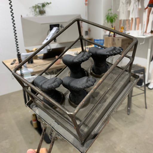 Left Feet Slush Cast Mold