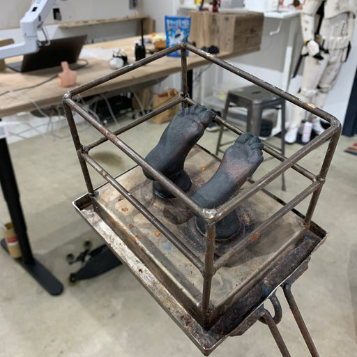Guys Feet Slush Cast Mold