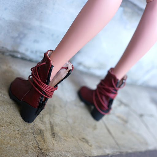 Takashin Tripwire Boots (Wine Red)